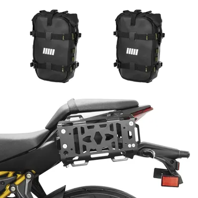 Obrázek produktu pro Držák bočních brašen ZIEGER včetně brašen SCHNORR Bumberbag S (pár)  kompatibilní s motocyklem Kawasaki Z650S