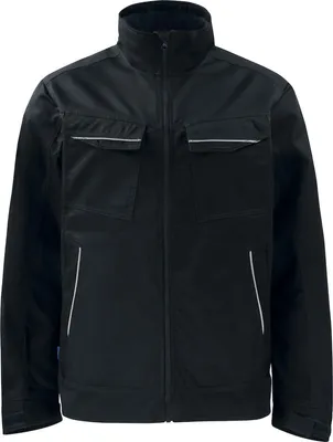 Produktbild von Jacke 5425 mit Windklappe, Fleecekragen, Reißverschlusstaschen, ID-Kartenhalterung und verlängertem Rücken