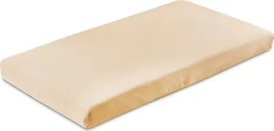 Produktbild von SENSILLO Spannbettlaken 120x60 cm Bettlaken aus Baumwolle Baby Kinder Jersey Cappuccino
