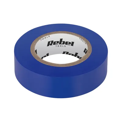 Produktbild von Rebel NAR0438 Isolierband aus PVC, selbstklebend, 19 mm x 18 m, blau