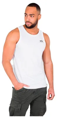 Produktbild von Alpha Industries Small Logo top für Herren White