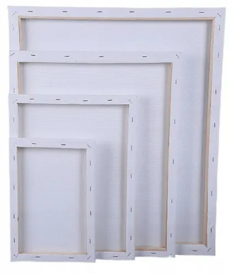 Produktbild von Van Bleiswijck Malleinleinwand Baumwolle 4er Set 40x50 cm