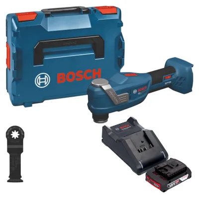 Image de Bosch GOP 18V-30 Outil multifonctions sans fil 18 V Starlock Plus Brushless ( 06018G3001 ) + L-Boxx - sans batterie, sans chargeur