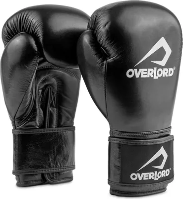 Produktbild von Overlord Champion Boxhandschuhe Schwarz 16 oz.