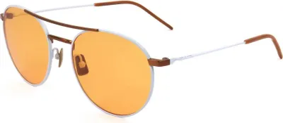 Immagine prodotto di Italia Independent I I AXEL 0306 SUPER THIN Bianco e rame 52/18/145 Unisex Occhiali da sole