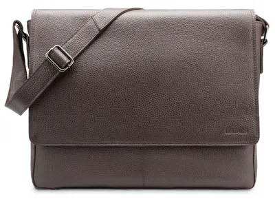Produktbild von LEABAGS Oxford Laptoptasche Leder 15 Zoll Herren Damen Velvet Brown Rough