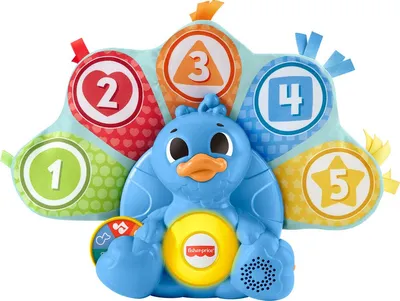 Immagine prodotto di Fisher-Price Linkimals Conta e Colora Pavone - Giocattolo educativo