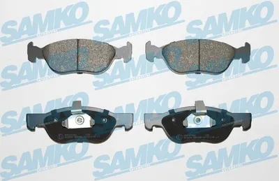 Produktbild von SAMKO Bremsbeläge Satz Vorne Bremsklötze für FIAT GRANDE PUNTO (199) 5SP740