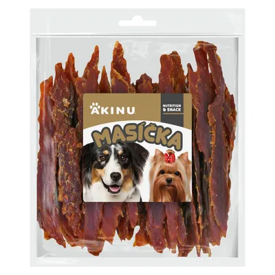 Obrázek produktu pro Akinu Masíčka pamlsky pro psy kachní prsíčka 300 g
