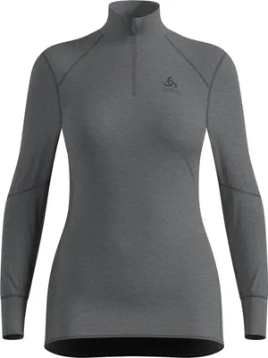 Produktbild von Active X-Warm Base Layer Half Zip, Damen - Odlo, Farbe:10183 odlo steel grey melange, Größe:L