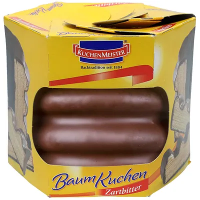 Produktbild von KuchenMeister Baumkuchen Zartbitter 300g