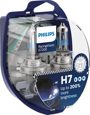 Produktbild von Glühlampen PHILIPS H7 12V 55W PX26d RacingVision GT200