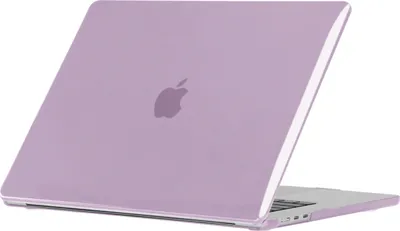 Produktbild von Mobigear Glossy MacBook Air 15 Zoll (2023-2026) Hardcase Hülle MacBook Case - Lila - Model A2941 / A3114 / A3241 / A3448