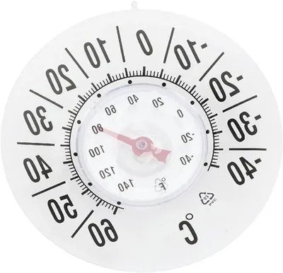 Productafbeelding van Raamthermometer - Temperatuurmonitor - Weer Buiten - Batterijvrij - 19 cm - Transparant
