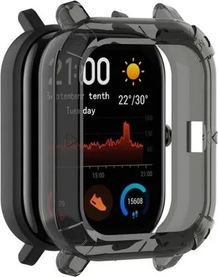 Produktbild von Strap-it Xiaomi Amazfit GTS TPU-Hülle (Schwarz)