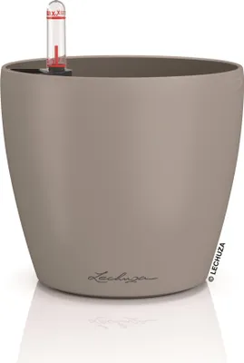 Obrázek produktu pro Lechuza Samozavlažovací květináč Classico Color, průměr 14 cm, písková hnědá