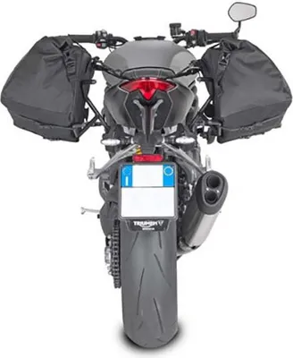 Produktbild von Givi Triumph Speed Triple Rs 1200 21 Satteltaschenhalterung Silber  Silber One Size