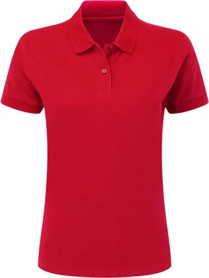 Produktbild von SG SG50F | Ladies' Baumwolle Poloshirt für Damen - Farbe: Red - Größe: L