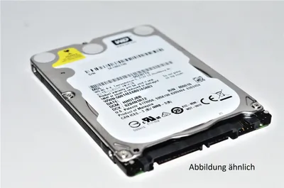 A Western Digital Blue Mobile hard drive is shown on a white background.