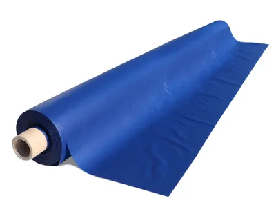 Produktbild von Primaflor Tischdecke DECO-FOLIE - Blau - 1,30m x 50,00m - Wasserfeste Vinyl In- & Outdoor Decke auf Rolle