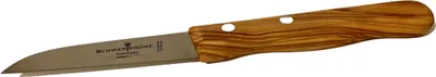 Produktbild von Gemüse- & Schälmesser mit Olivenholzgriff (ca. 17 cm)