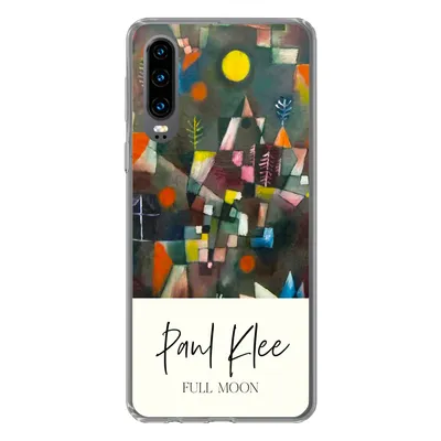 Produktbild von MuchoWow® Handyhülle Schutzhülle Hülle für Huawei P30 Paul Klee - Malerei - Kunst Silikon Softcase Handy Hülle - Kartenbesitzer