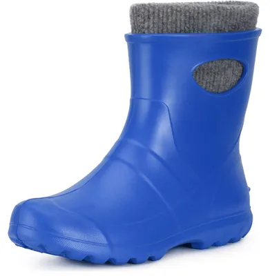 Produktbild von Ladeheid Damen federleichte Eva Thermo Gummistiefel gefüttert LA-750 (Blau2727c, 38 EU)