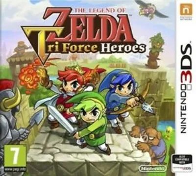 Produktbild von The Legend of Zelda: Tri Force Heroes (3DS) PEGI 7+ Adventure: Role Playing