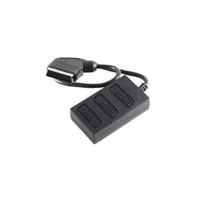 Produktbild von shiverpeaks BS94051, 0,5 m, SCART (21-pin), 3 x SCART (21-pin), Männlich, Weiblich, Schwarz