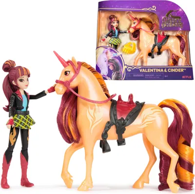 Produktbild von Unicorn Academy - Valentina und Einhorn Cinder Set