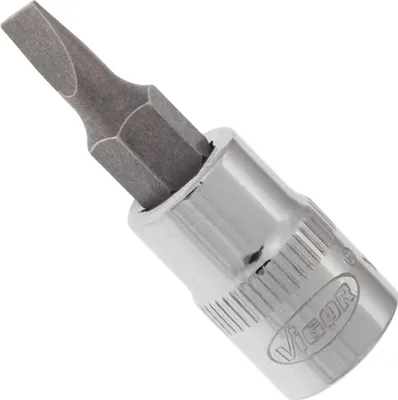 Produktbild von Vigor V2427N, Steckschlüsselbuchse, Silber, 1 Kopf/Köpfe, 1/4", Metrisch/imperial, 6.3 mm