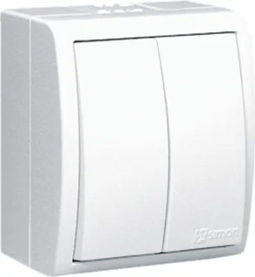 Zdjęcie produktu dla Kontakt-Simon AQW5/11, Plastik, Biały, IP54, 250 V, 10 A, 60 mm