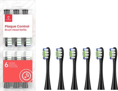 Produktbild von Oclean náhradní hlavice Plaque Control Medium P1C5 B06, černé