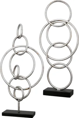 Produktbild von Gilde Metall Skulptur "Combine" VE 2 so 74132