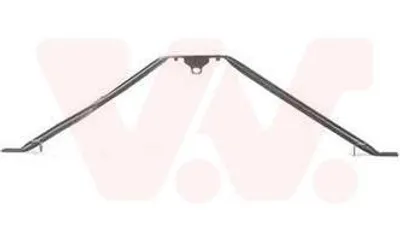 Produktbild von VAN WEZEL 0655666 Schlossträger Frontmaske für BMW 5 Limousine (E60) Vorne Frontverkleidung