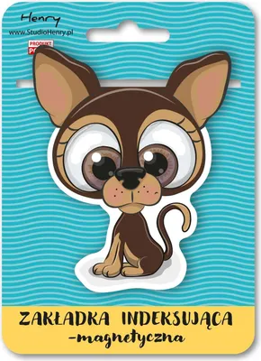 Image de Marque-page magnétique - Chien - Henry