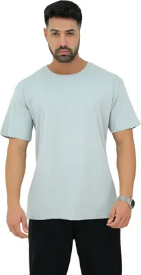 Produktbild von Megaman, Herren T-Shirt, Oversize, Grau | X-Large