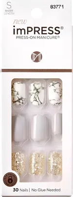 Image de KISS Clous artificiels auto-adhésifs ImPress - Knock Out 1op.(30pcs)