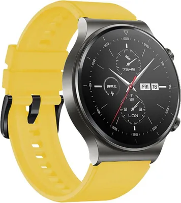 Obrázek produktu pro Silikonový řemínek pro Huawei Watch GT 2/3/4 - Žlutá KP35330