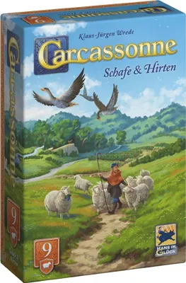 Produktbild von Carcassonne - Erweiterung 9 Schafe & Hirten (v3.1)