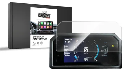 Produktbild von Keramische Autodisplayfolie für Yamaha TMAX 7" (2024-2025), Grizz Protector