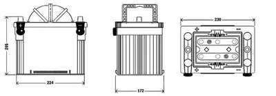 Produktbild von EXIDE Maxxima AGM Orbital Starterbatterie 12V 50Ah 800A/EN Batterie