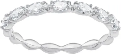 Produktbild von Swarovski Vittore Marquise Ring, weiss, rhodiniert Gr. 58
