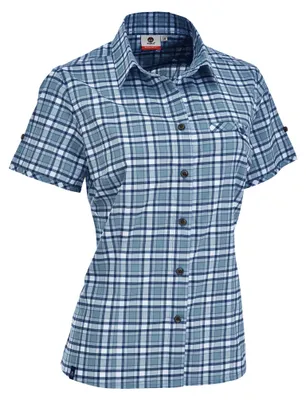 Produktbild von Damen Kurzarm Bluse Elbe II für Outdoor und Freizeit, schnelltrocknend und atmungsaktiv
