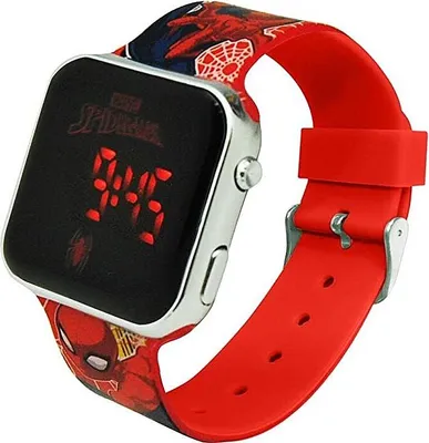 Immagine prodotto di Orologio LED per bambini Spiderman SPD4800