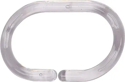 Produktbild von Set von 12 duschringen ps - transparent - Tendance