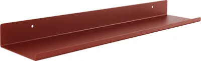 Immagine prodotto di Mensola a parete SHEET, sistema di scaffalature sospese, pannello per spezie, ripiano per accessori da bagno, shampoo, sapone, asciugamani, colore: rosso
