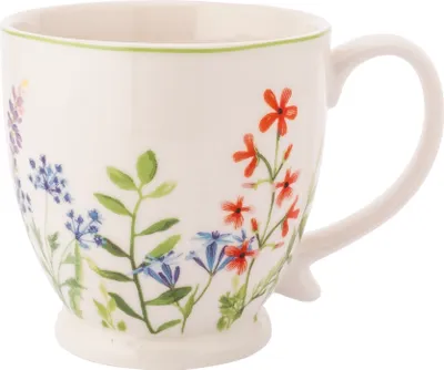 Produktbild von 300Ml Becher Frühlingsaquarell D. Und Rosa Blumen