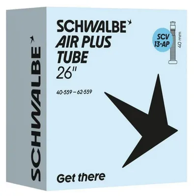 Obrázok produktu pre DUŠA AIR PLUS, 40-62/559, SCV13-AP, 40 mm, značka Schwalbe, kód produktu 104657