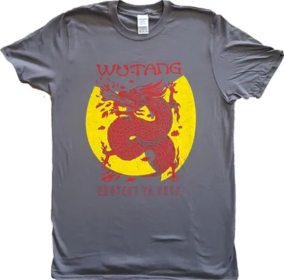 Produktbild von Wu-Tang Clan Inferno Charcoal Grey L T-Shirt